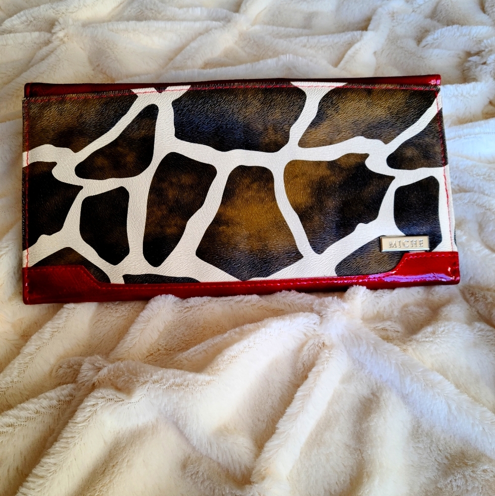 MICHE medium tri-fold purse shell